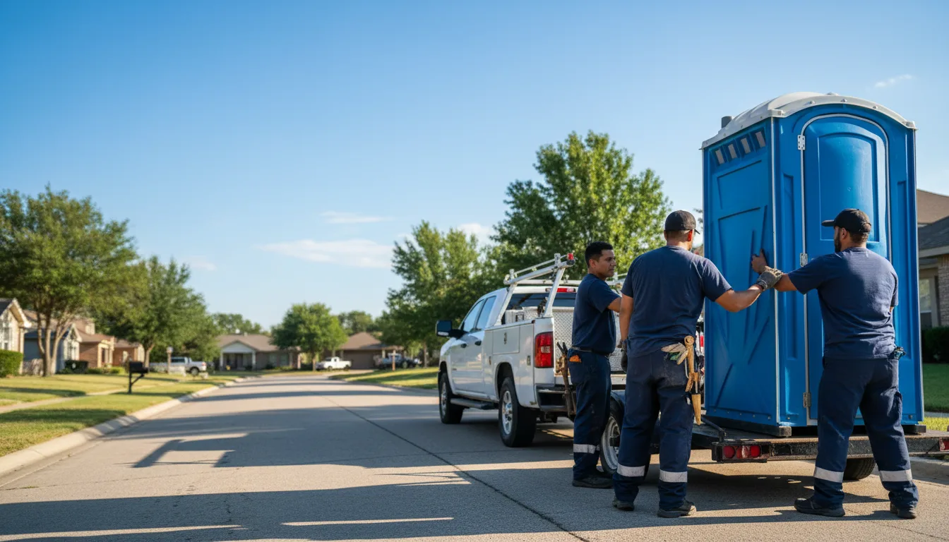 Portable Toilet Rental in Plainfield, IL near me